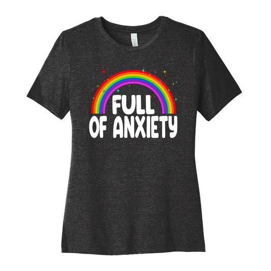 Full Of Anxiety Women's Cotton Tee