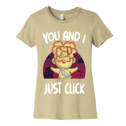 You and I Just Click Women's Cotton Tee