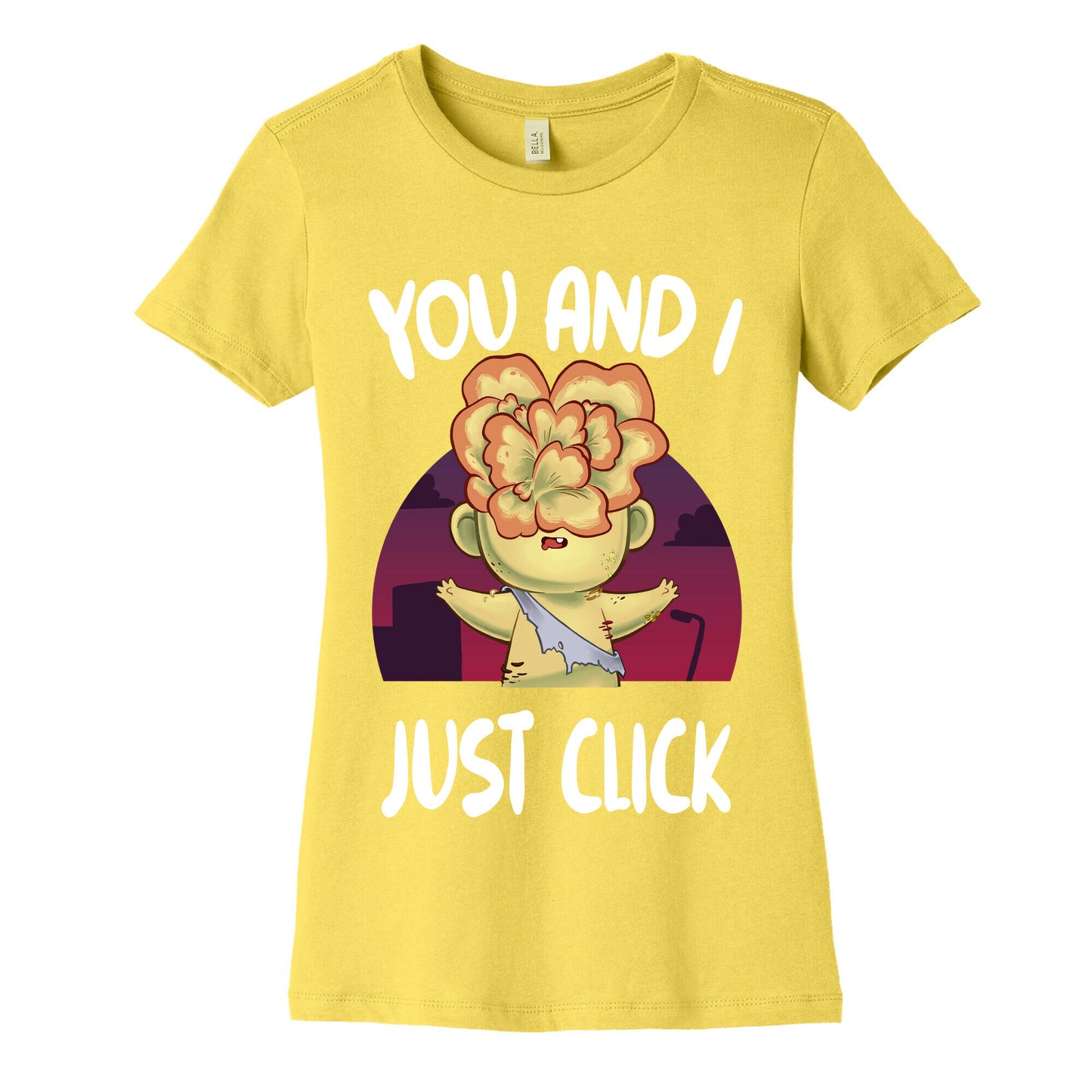 You and I Just Click Women's Cotton Tee