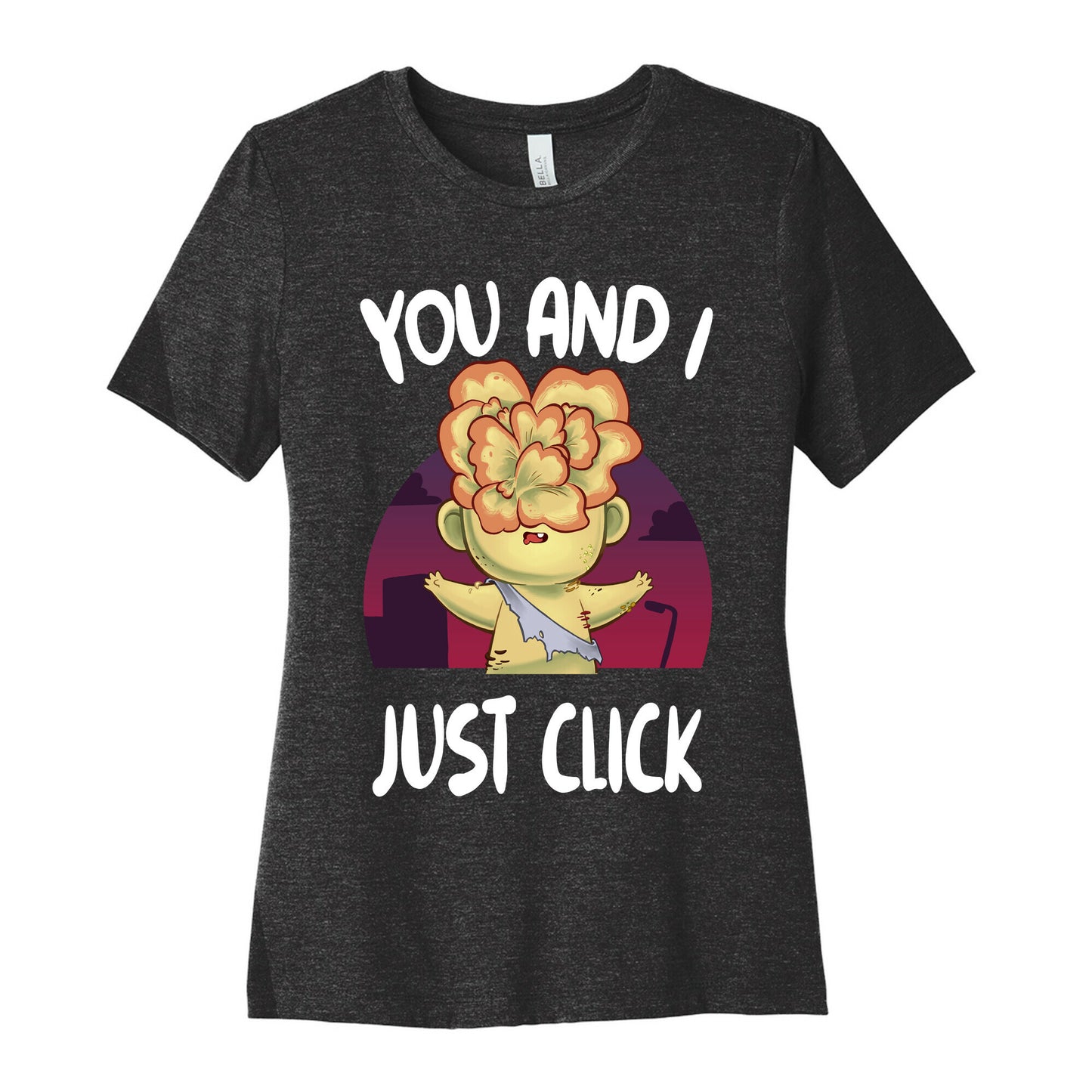 You and I Just Click Women's Cotton Tee