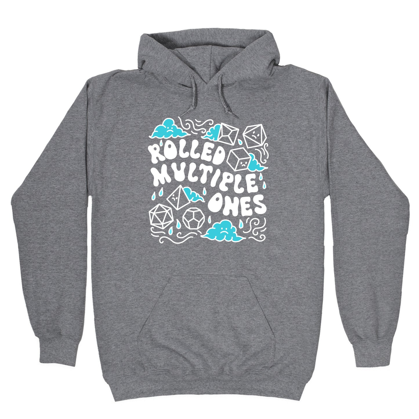 Rolled Multiple Ones Hoodie