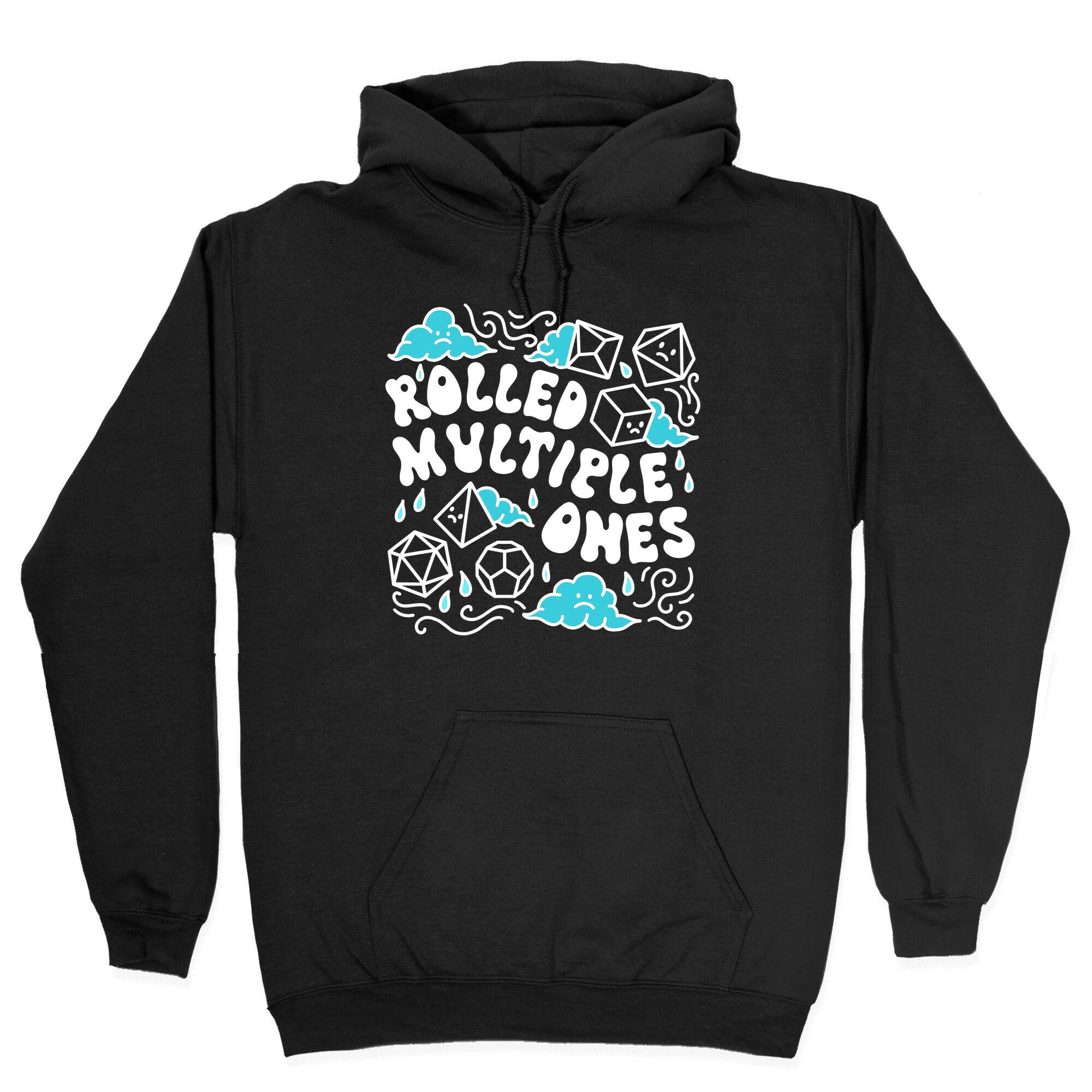 Rolled Multiple Ones Hoodie