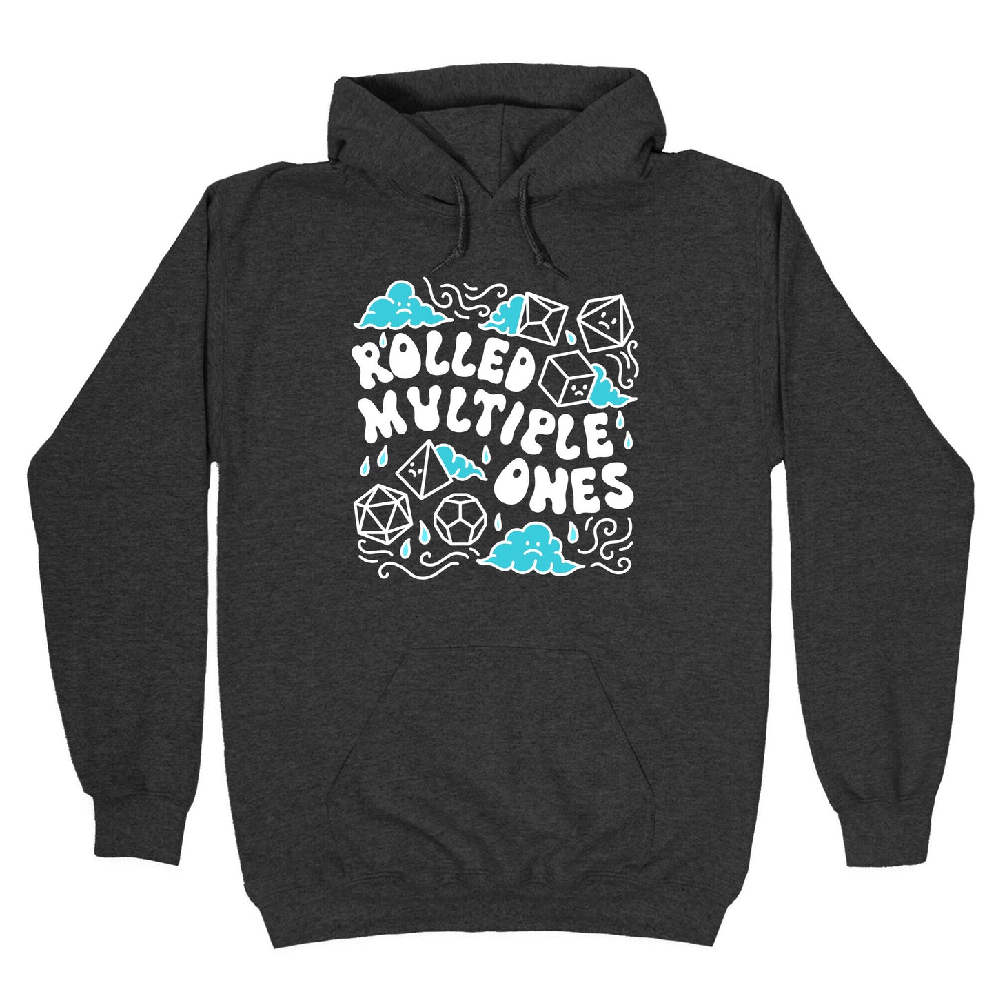 Rolled Multiple Ones Hoodie