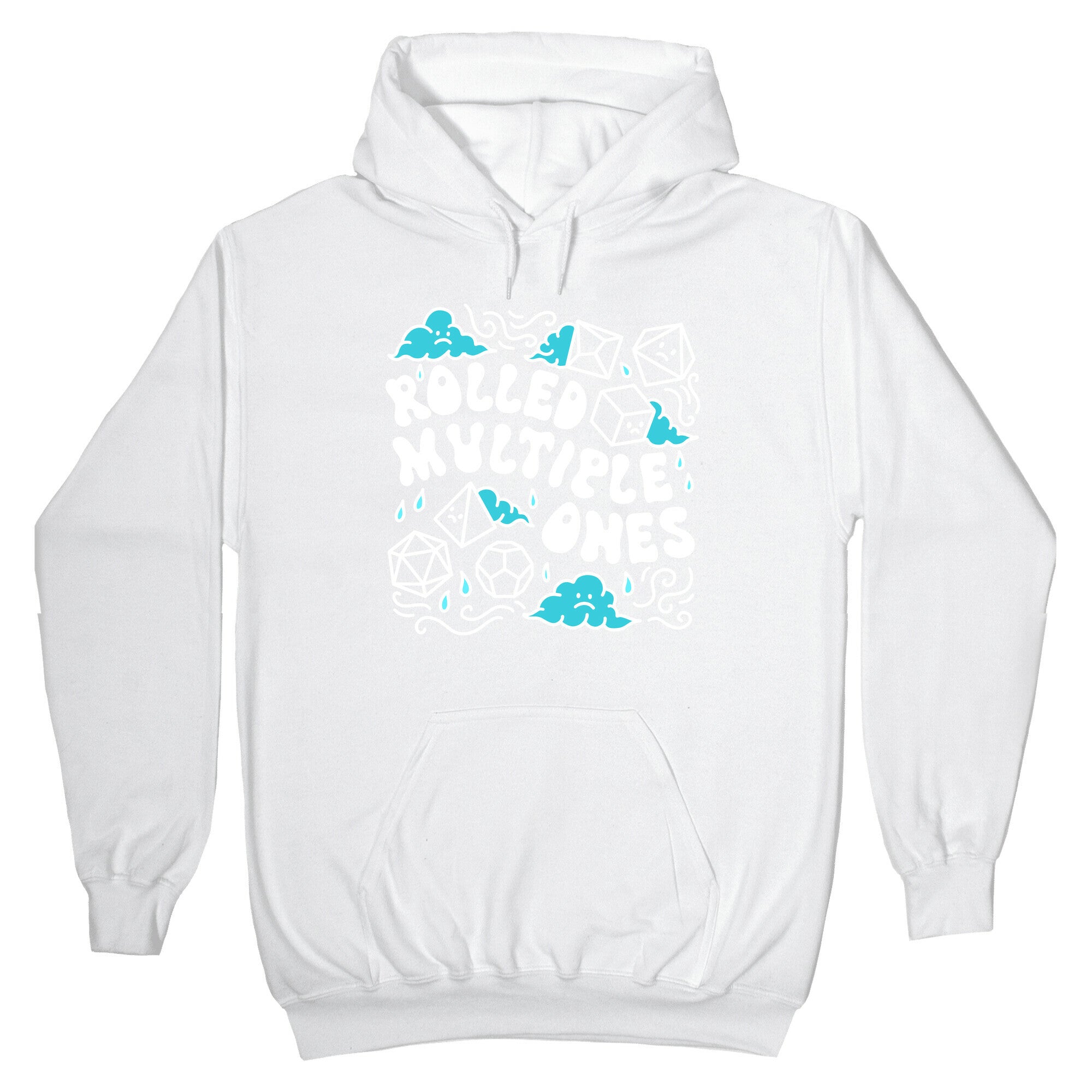 Rolled Multiple Ones Hoodie