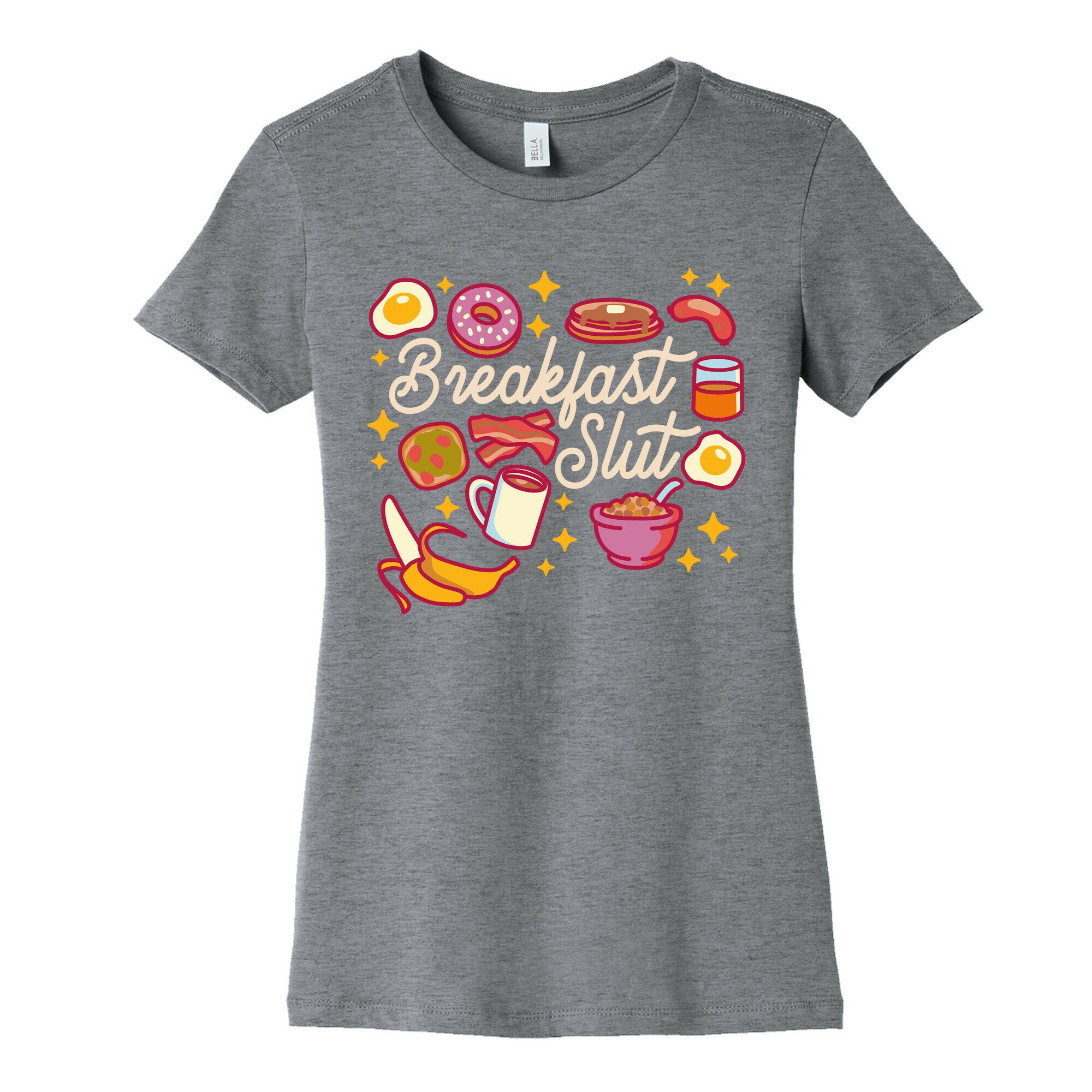 Breakfast Slut Women's Cotton Tee