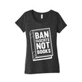 Ban Fascists Not Books Women's Triblend Tee