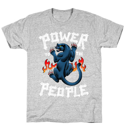 Power to the People Panther T-Shirt