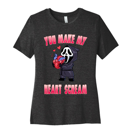 You Make My Heart Scream Women's Cotton Tee