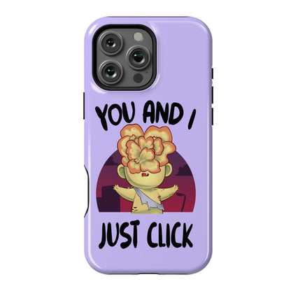 You and I Just Click Phone Case