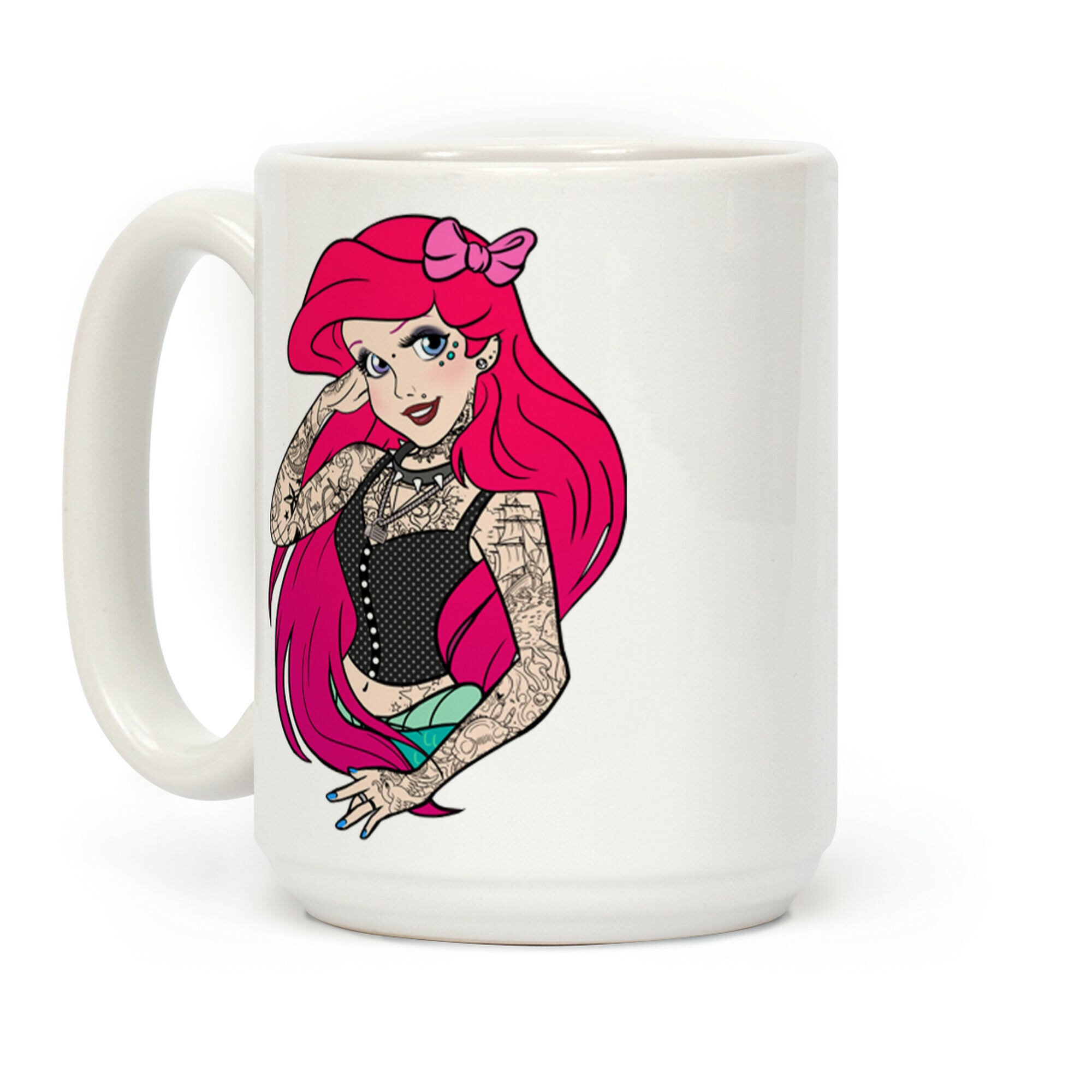 Punk Ariel Parody Coffee Mug
