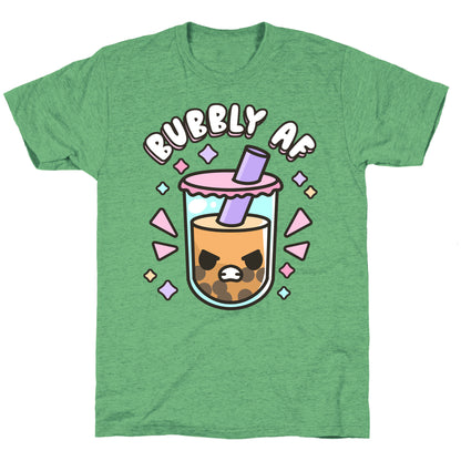 Bubbly Af Boba Unisex Triblend Tee