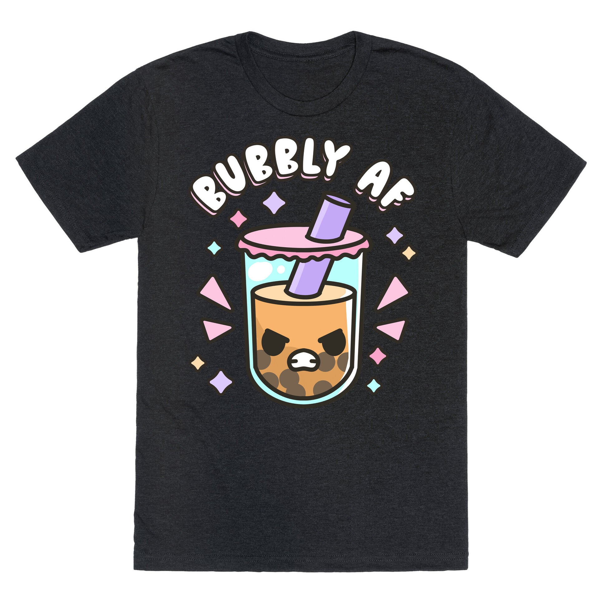 Bubbly Af Boba Unisex Triblend Tee