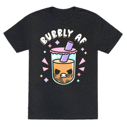 Bubbly Af Boba Unisex Triblend Tee