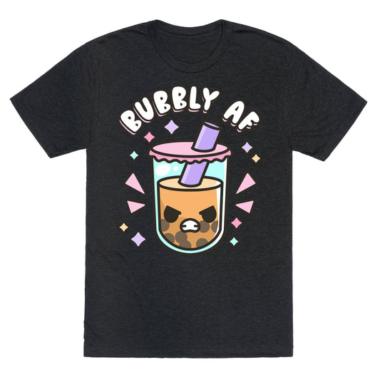 Bubbly Af Boba Unisex Triblend Tee