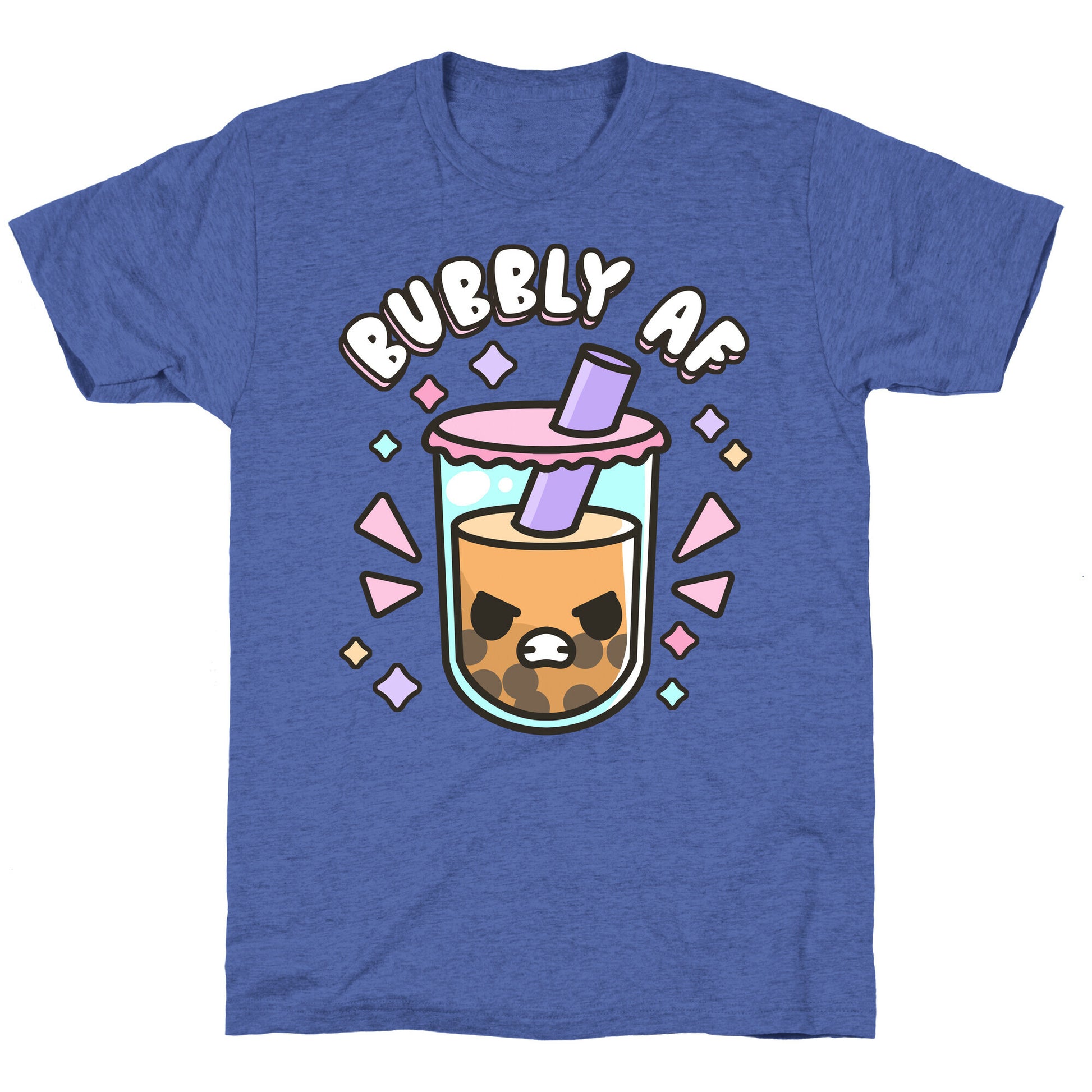 Bubbly Af Boba Unisex Triblend Tee