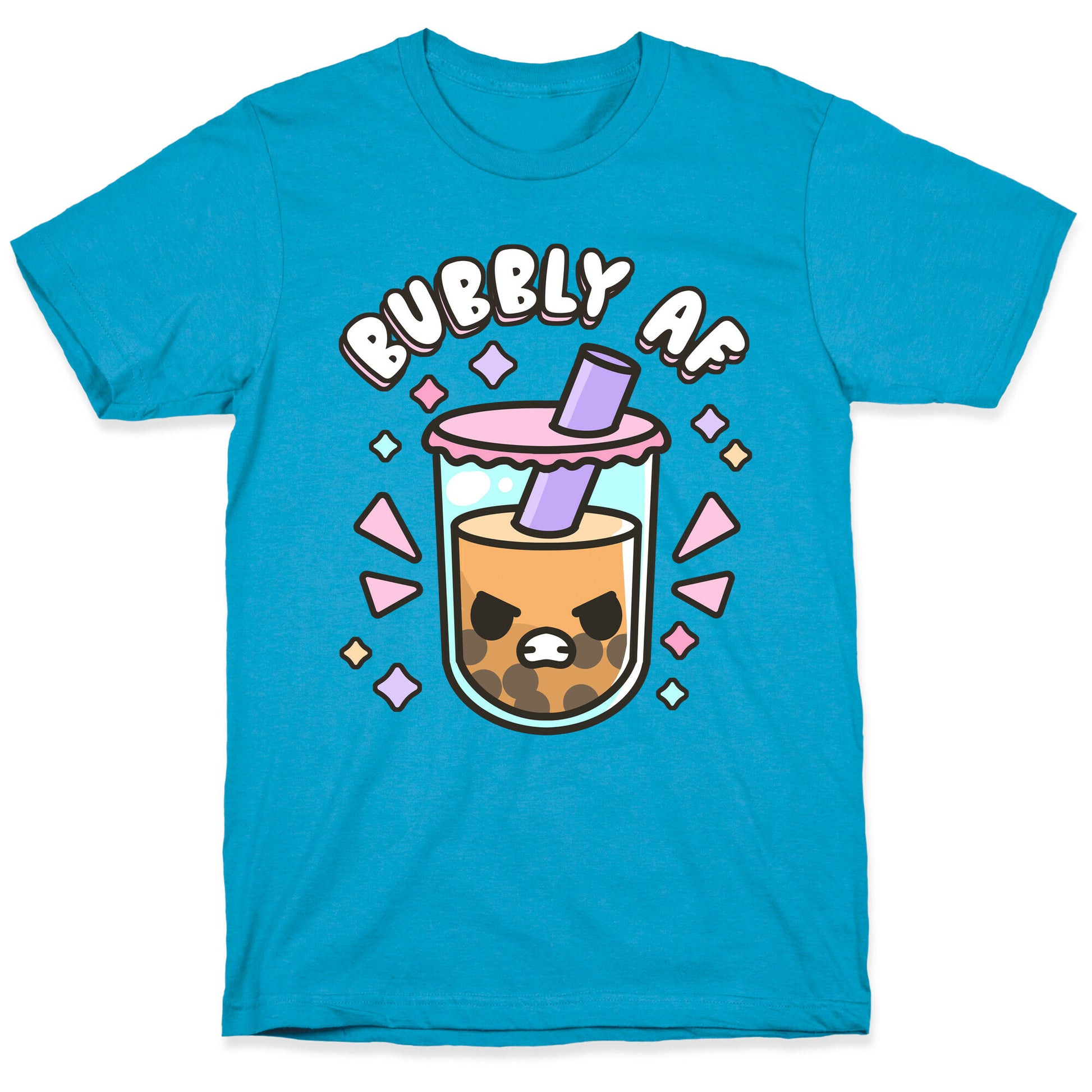 Bubbly Af Boba Unisex Triblend Tee