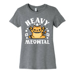 Heavy Meowtal Women's Cotton Tee