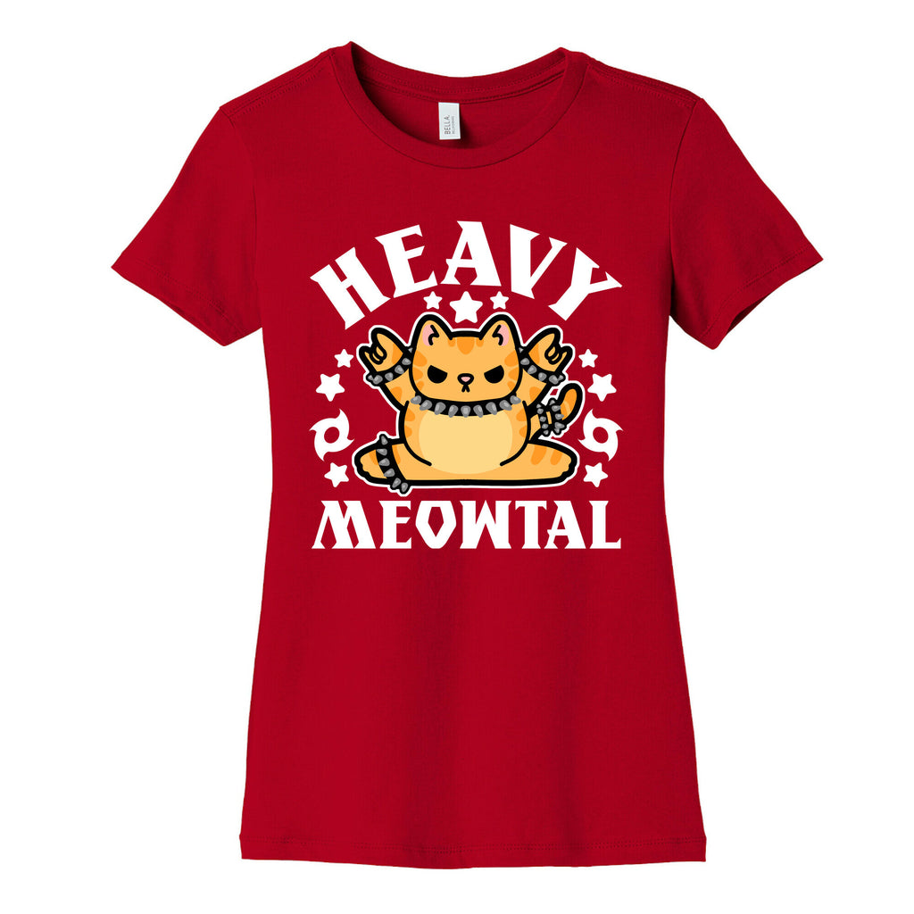Heavy Meowtal Women's Cotton Tee