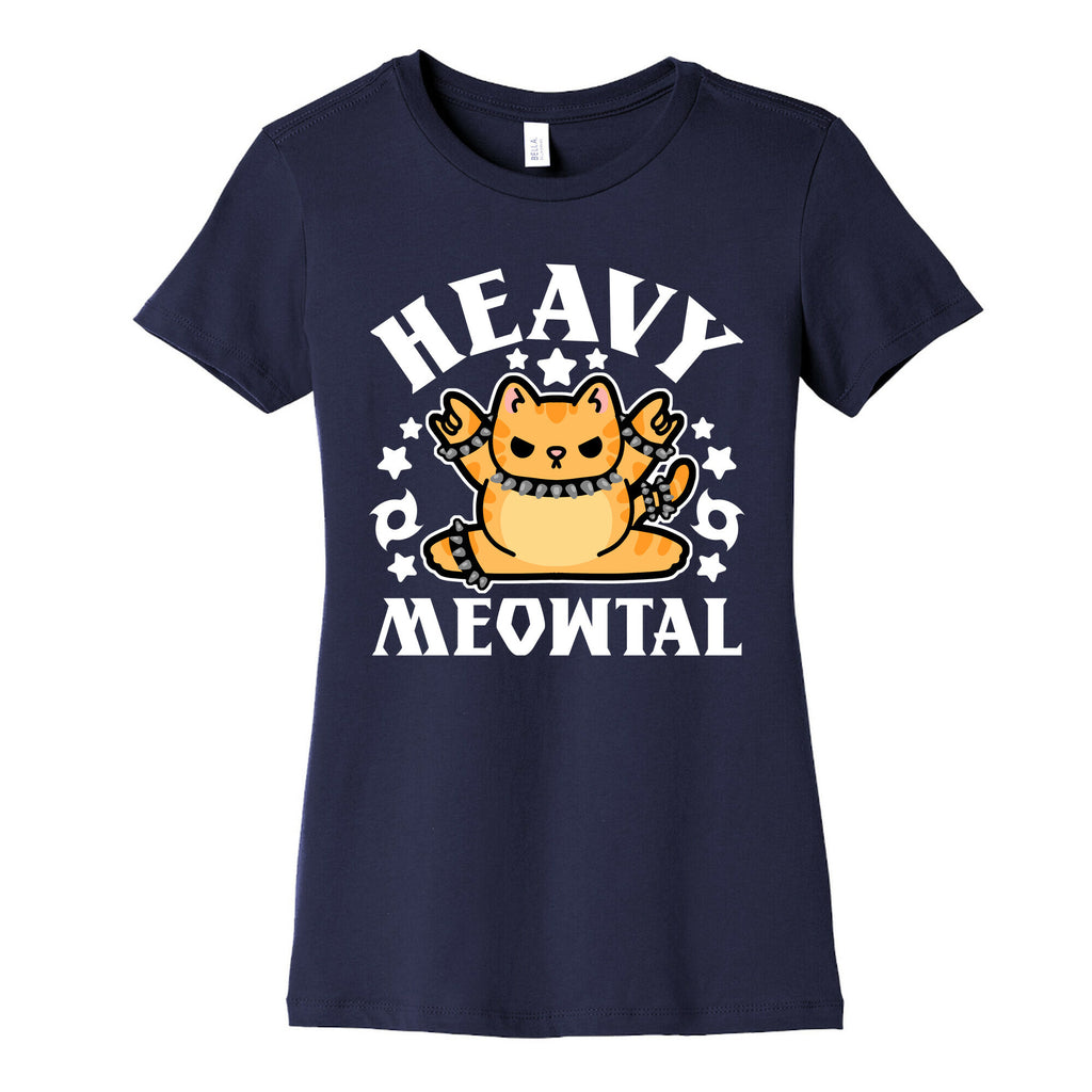 Heavy Meowtal Women's Cotton Tee