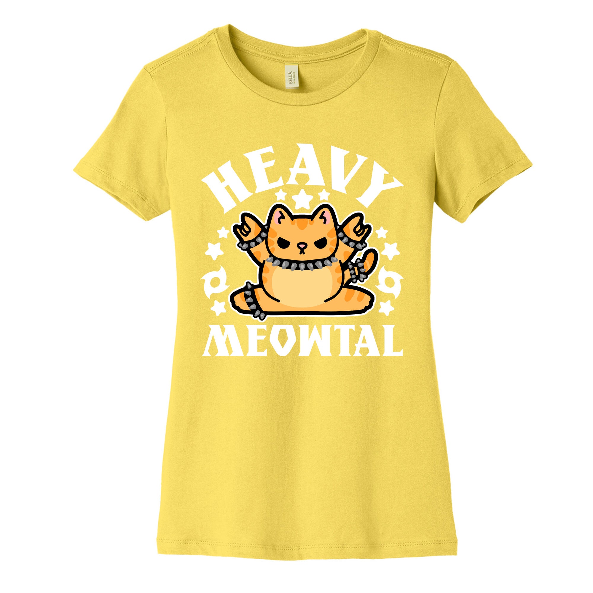 Heavy Meowtal Women's Cotton Tee