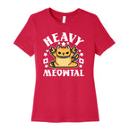 Heavy Meowtal Women's Cotton Tee