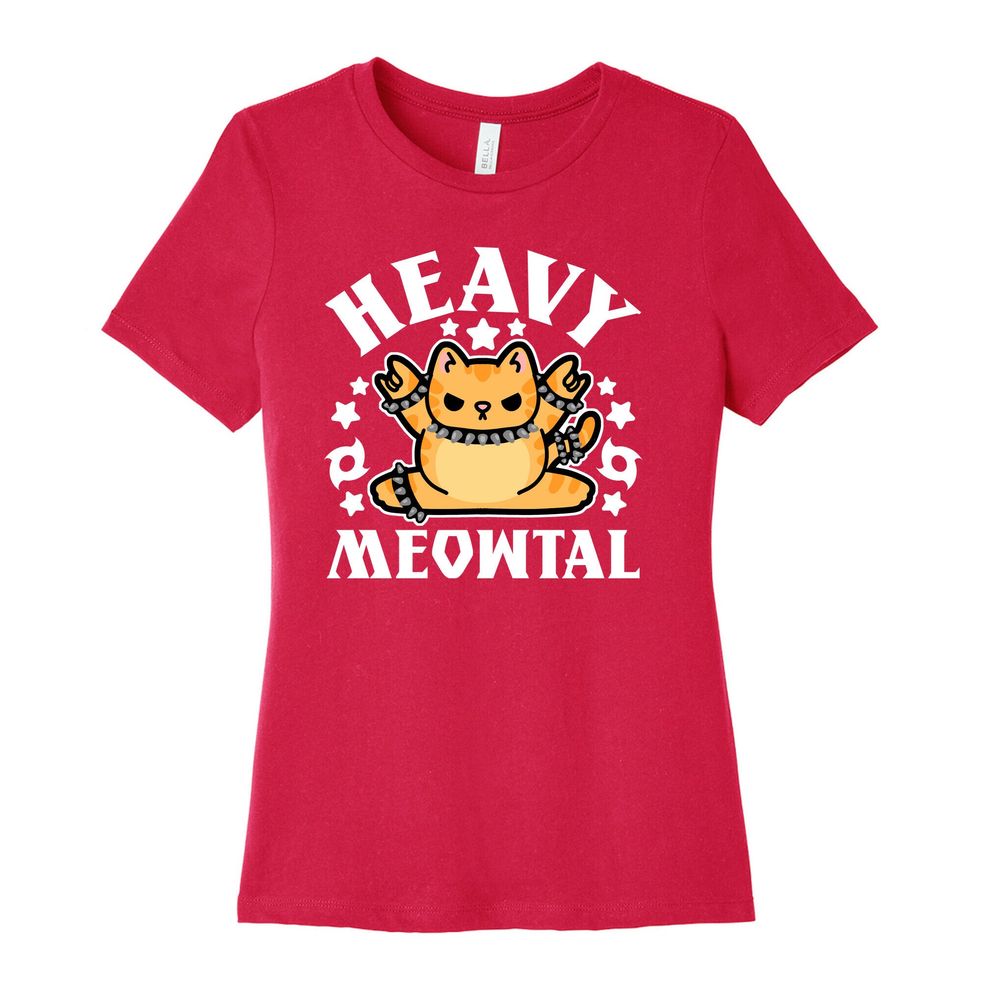 Heavy Meowtal Women's Cotton Tee