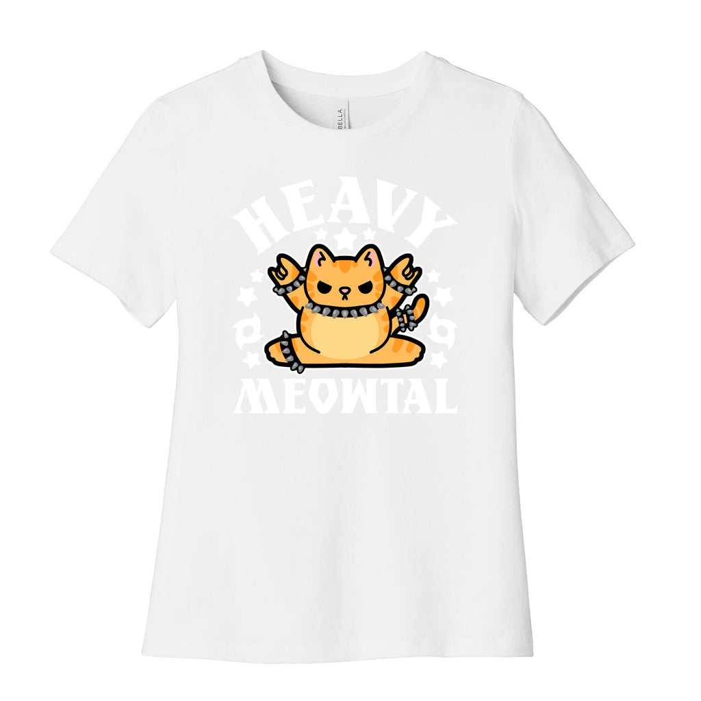 Heavy Meowtal Women's Cotton Tee