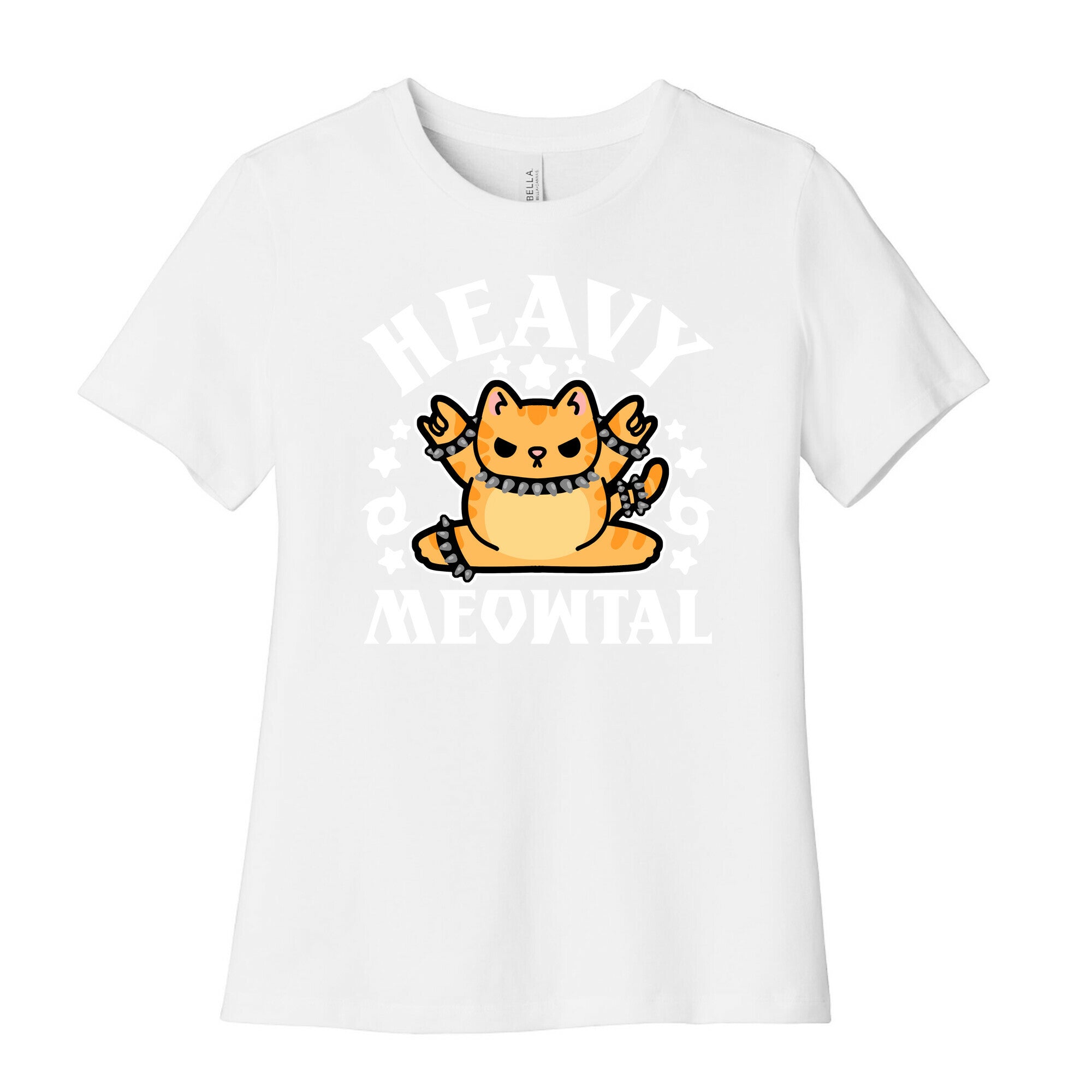 Heavy Meowtal Women's Cotton Tee