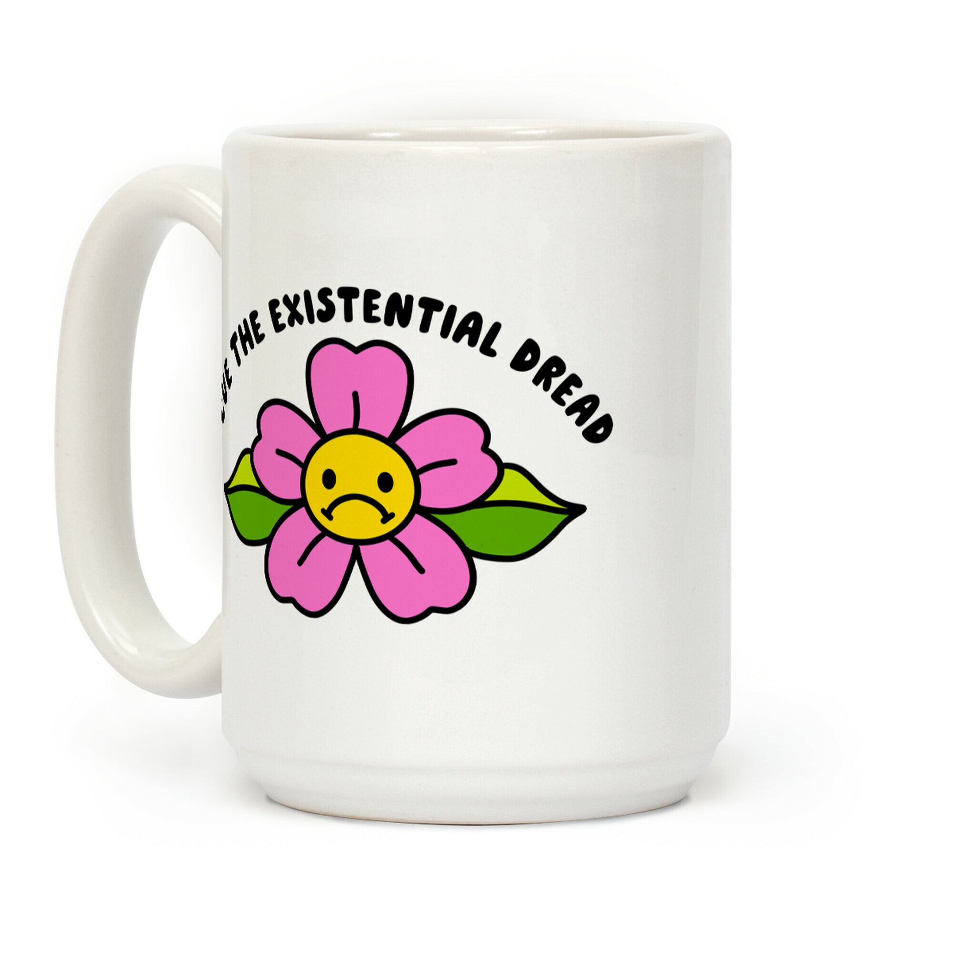 Cue the Existential Dread Coffee Mug