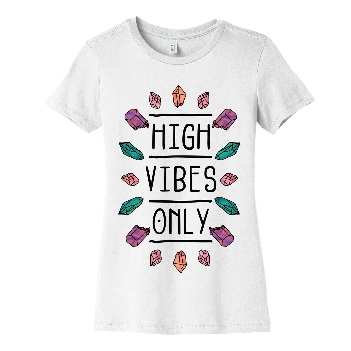High Vibes Only Women's Cotton Tee