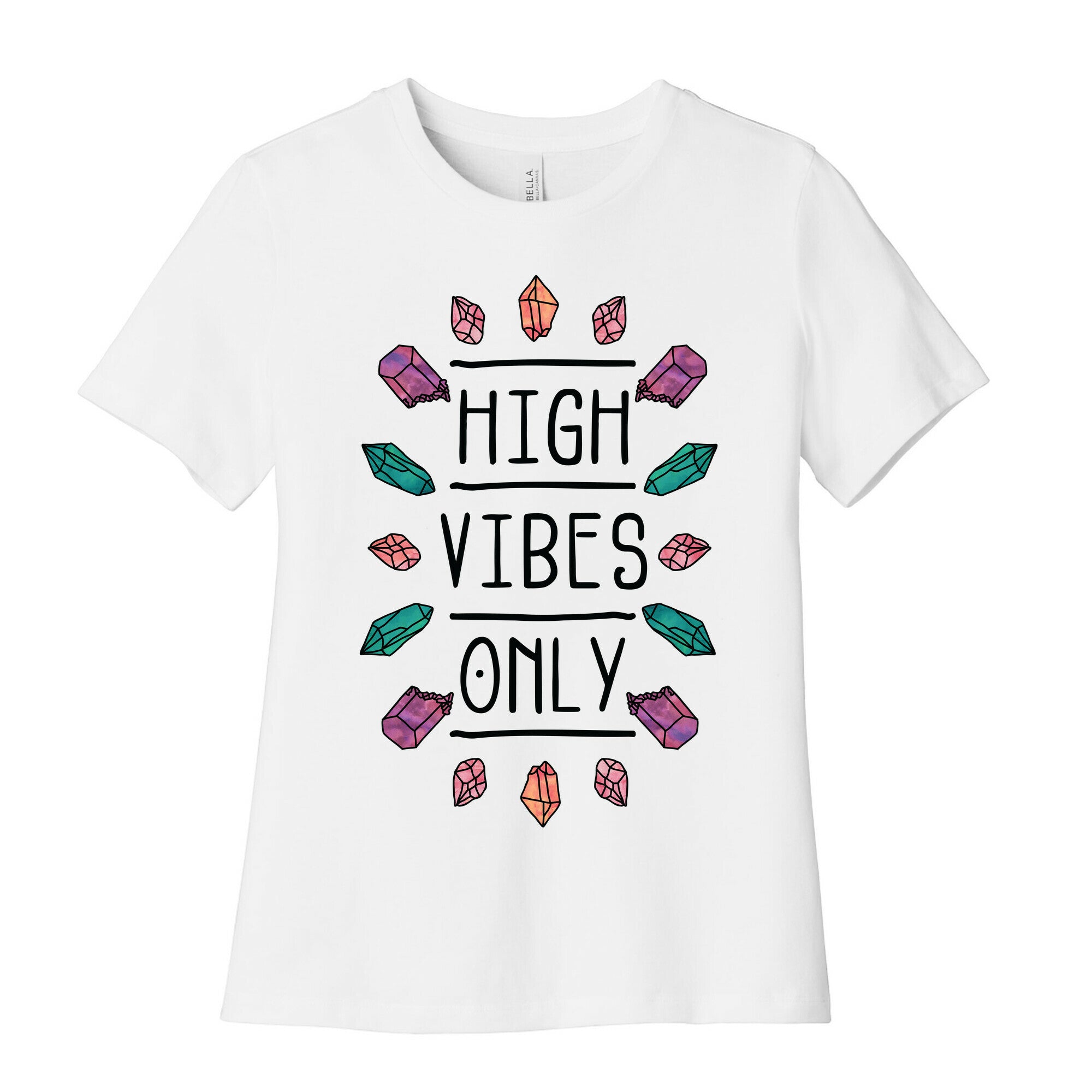 High Vibes Only Women's Cotton Tee