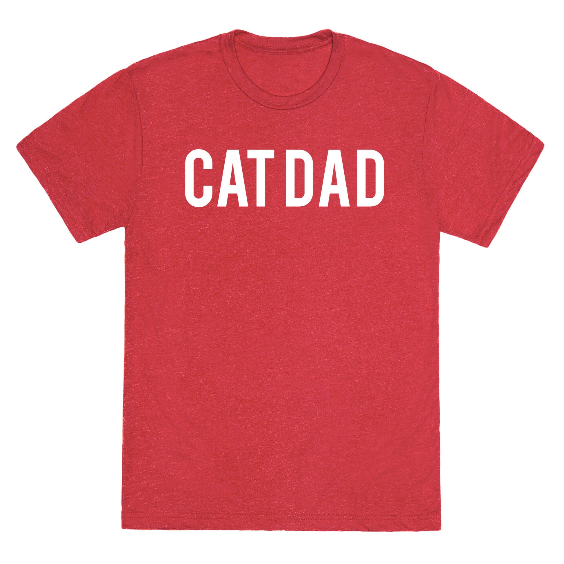Cat Dad Unisex Triblend Tee