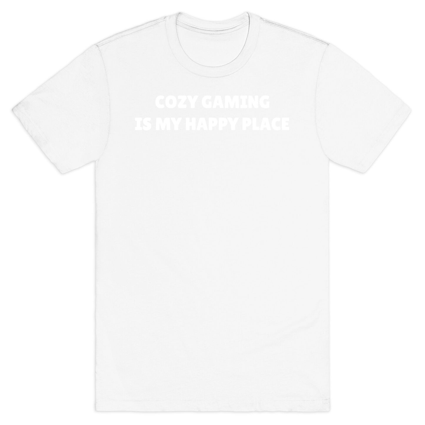 Cozy Gaming Is My Happy Place T-Shirt