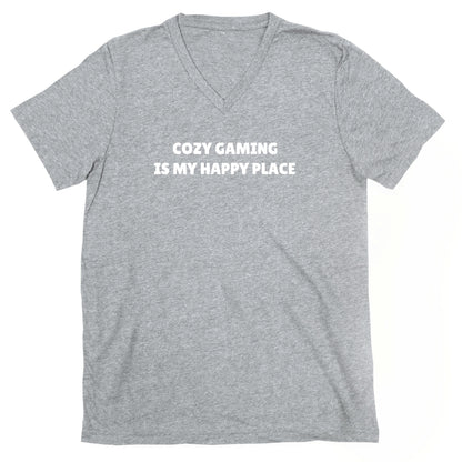 Cozy Gaming Is My Happy Place V-Neck
