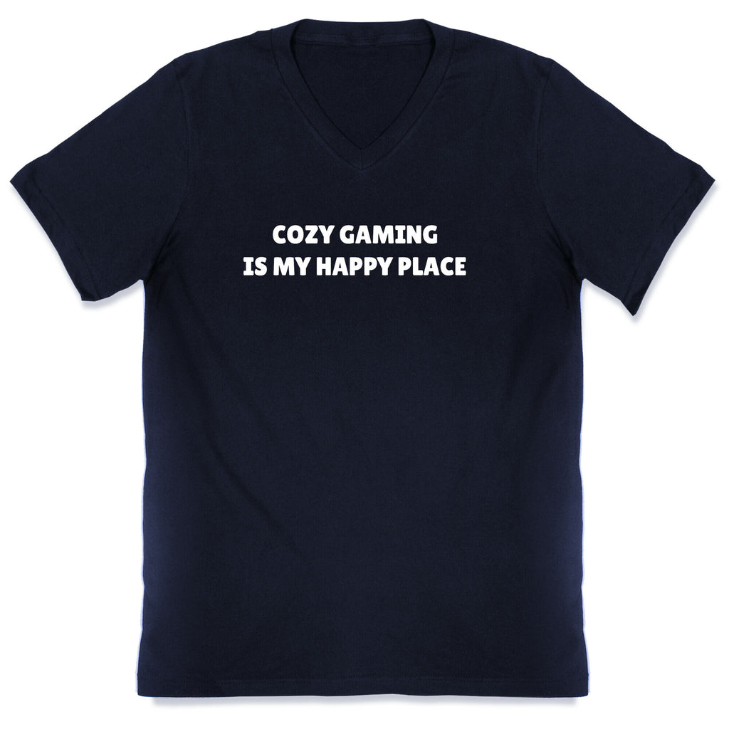 Cozy Gaming Is My Happy Place V-Neck