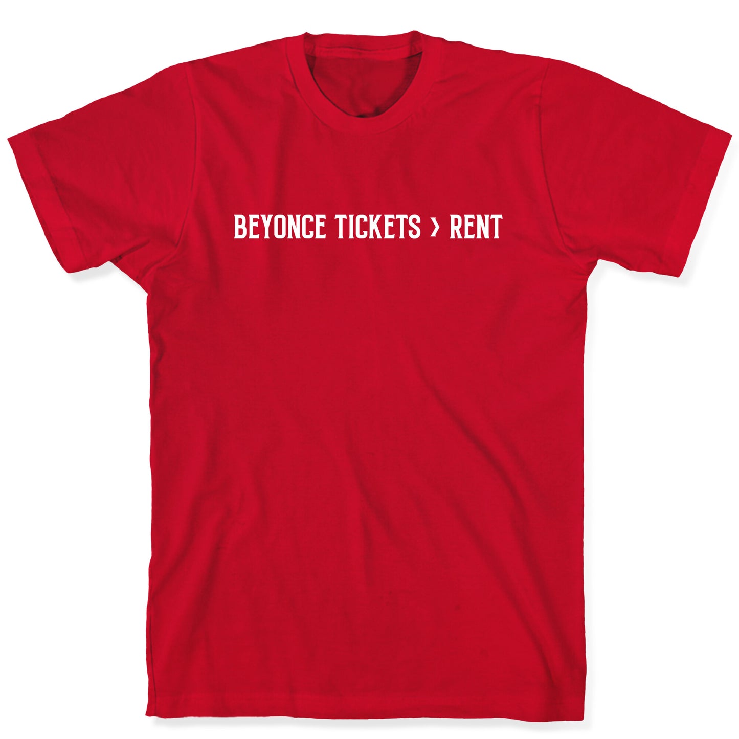 Beyonce Tickets > Rent T-Shirt