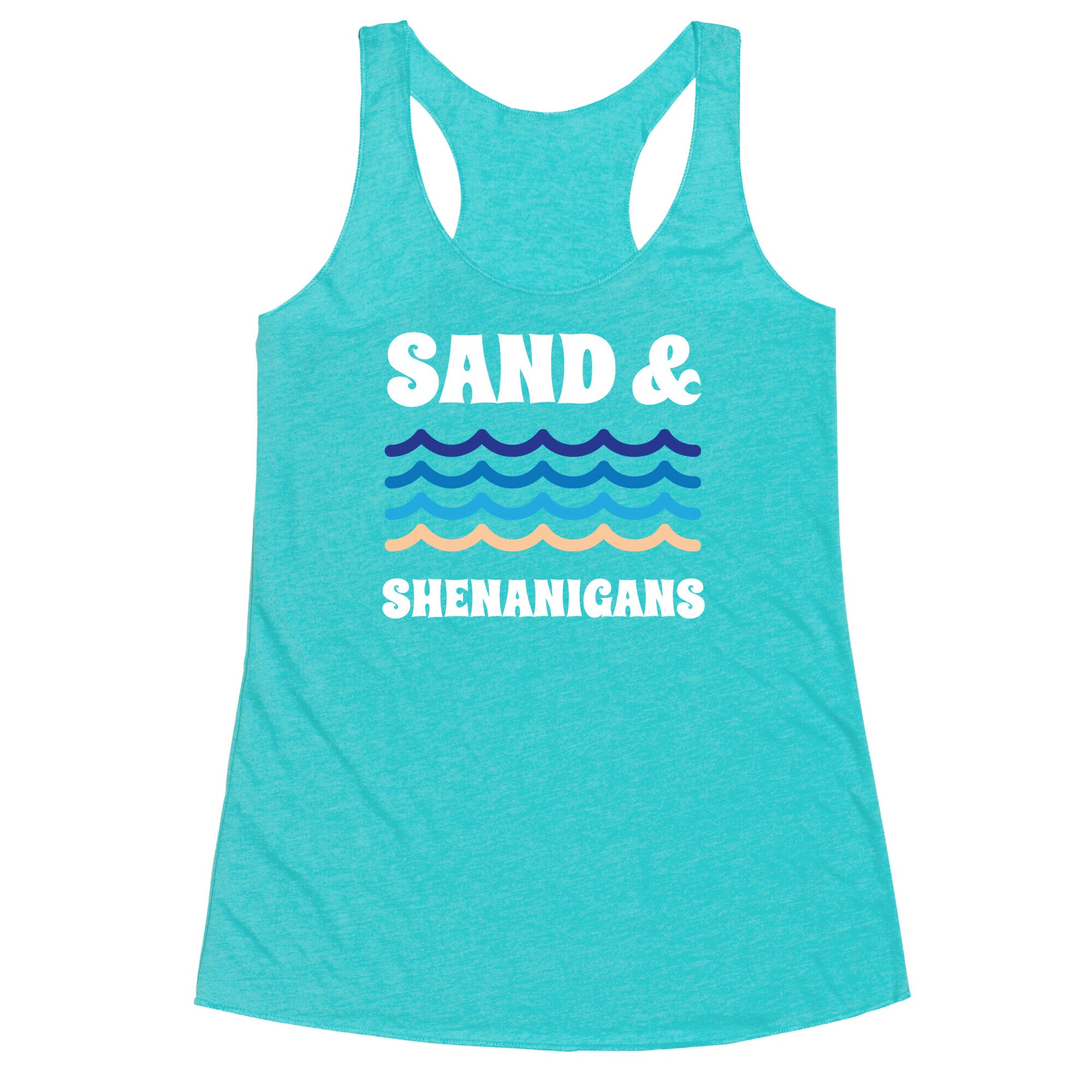 Sand And Shenanigans Racerback Tank