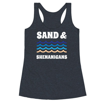 Sand And Shenanigans Racerback Tank