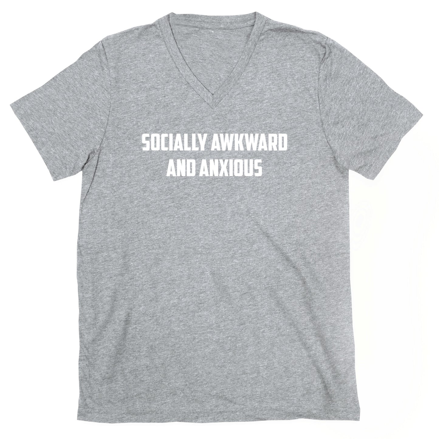 Socially Awkward And Anxious V-Neck