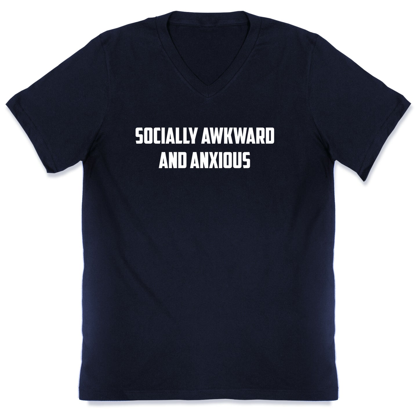 Socially Awkward And Anxious V-Neck