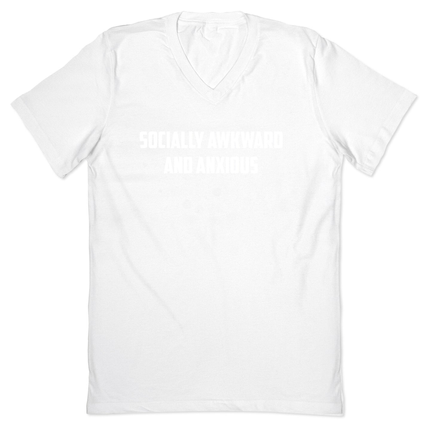 Socially Awkward And Anxious V-Neck