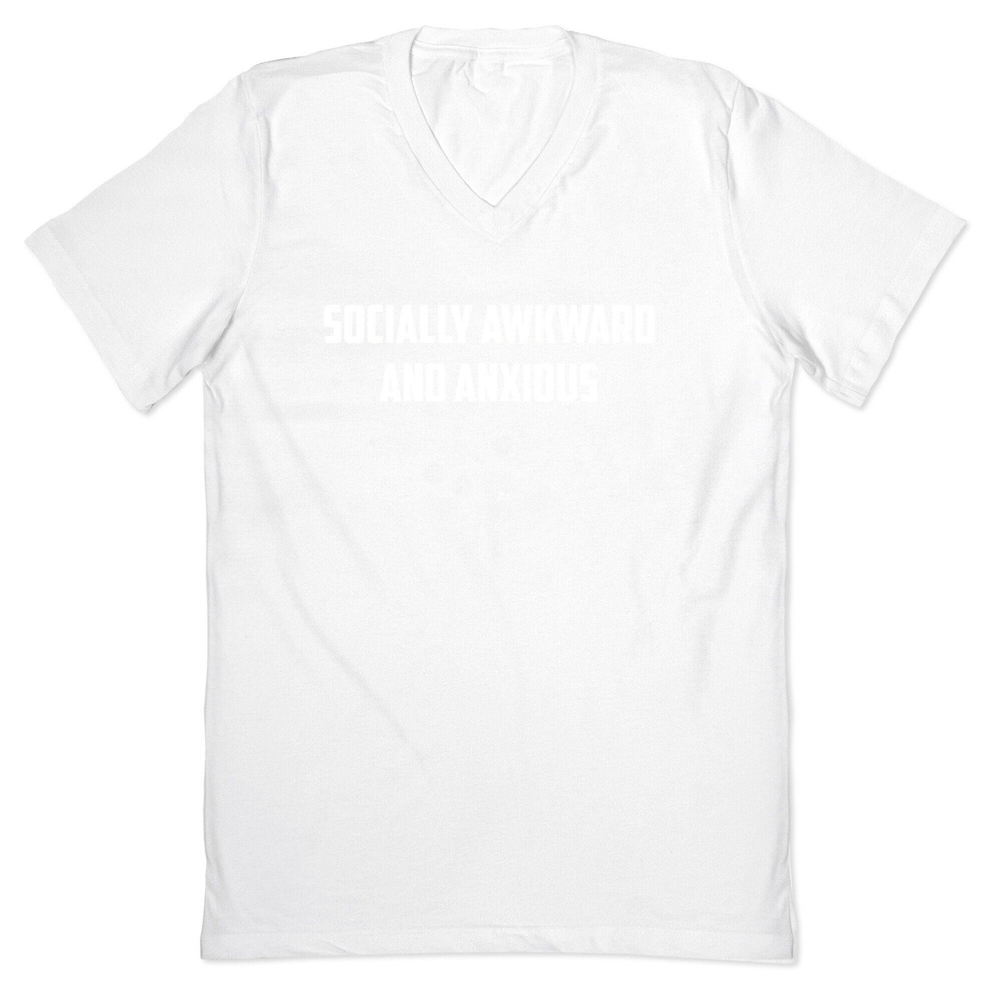Socially Awkward And Anxious V-Neck