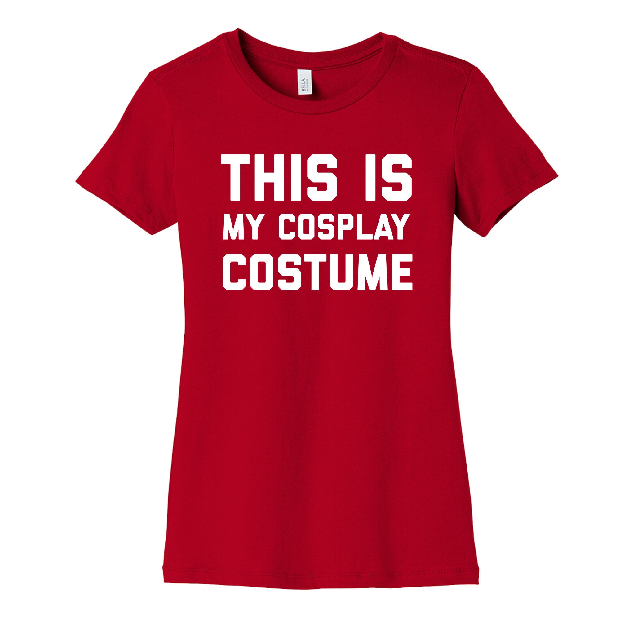 This Is My Cosplay Costume Women's Cotton Tee