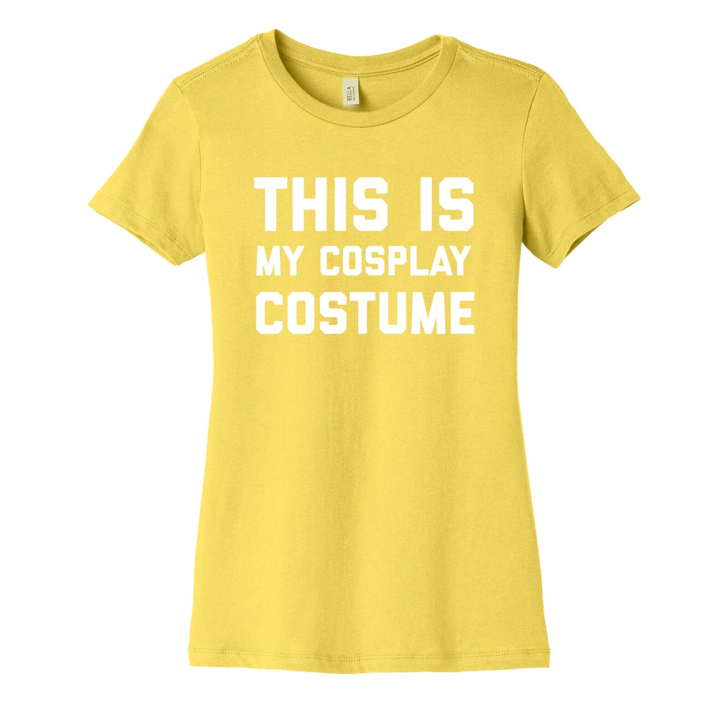 This Is My Cosplay Costume Women's Cotton Tee