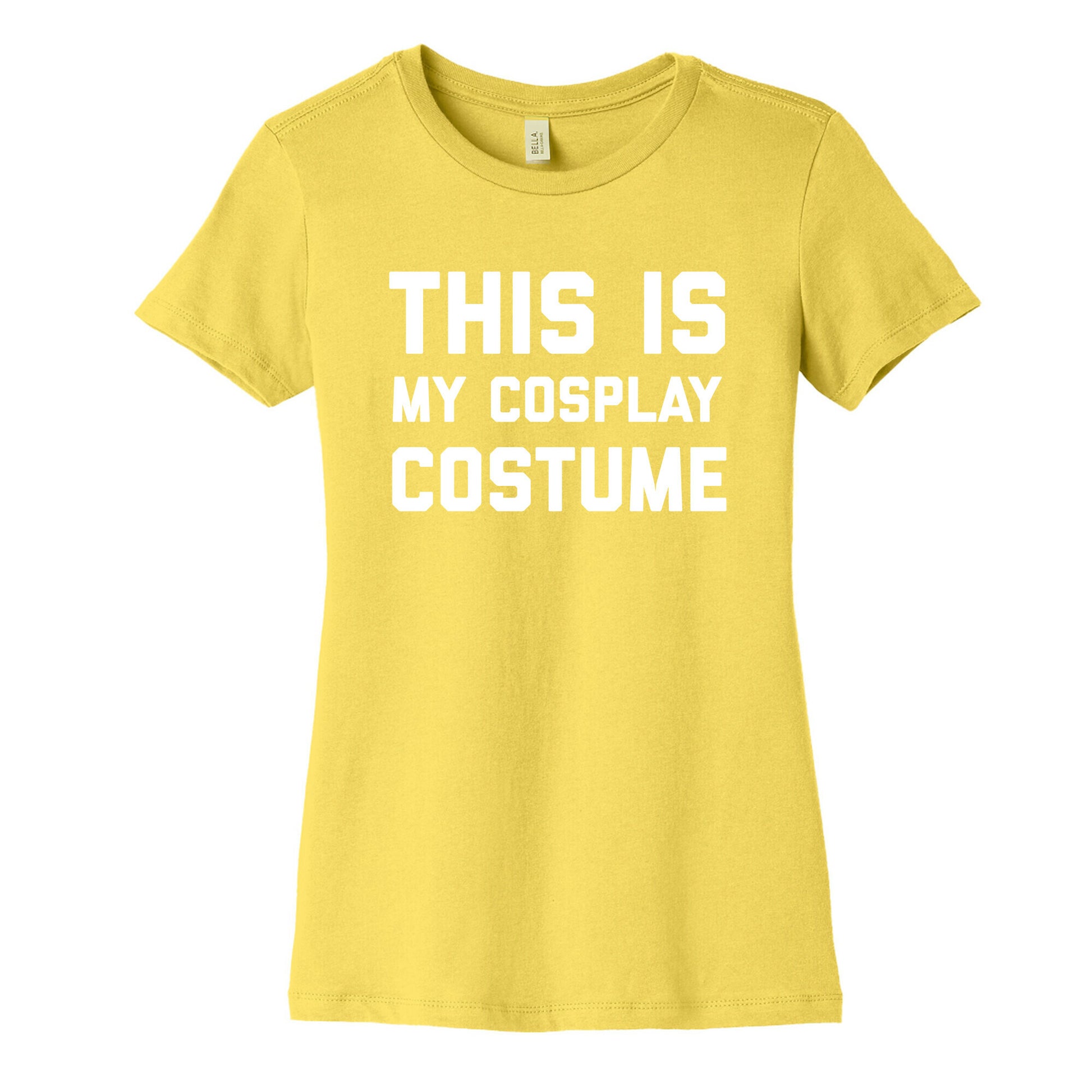 This Is My Cosplay Costume Women's Cotton Tee