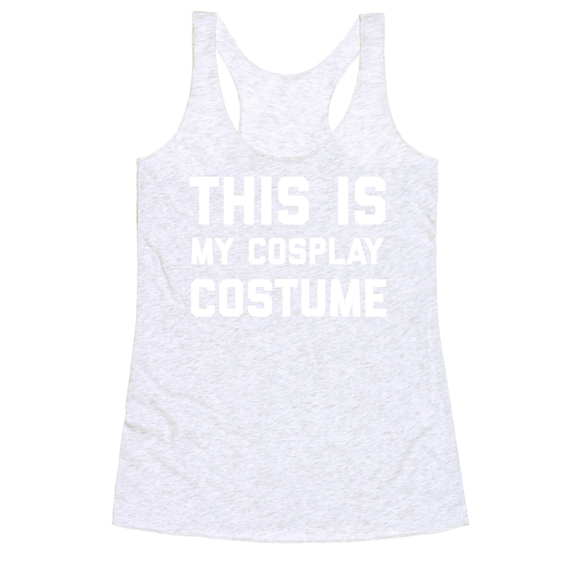 This Is My Cosplay Costume Racerback Tank