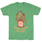 Drink Coffee, Do Stuff Unisex Triblend Tee