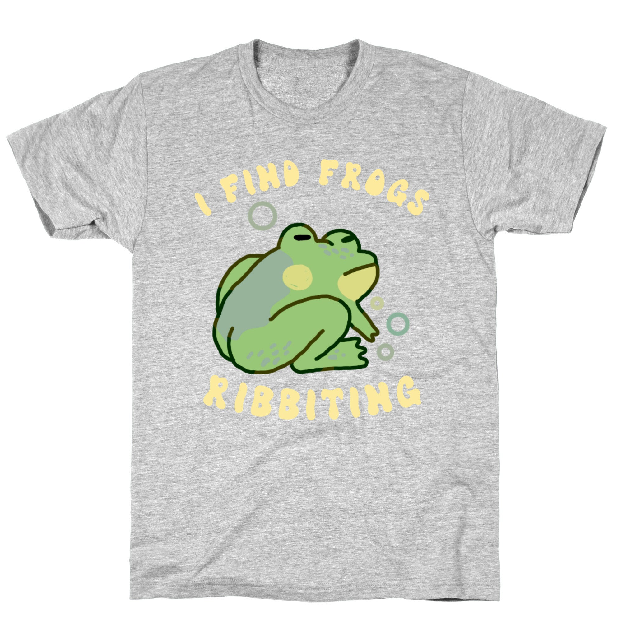 I Find Frogs Ribbiting T-Shirt
