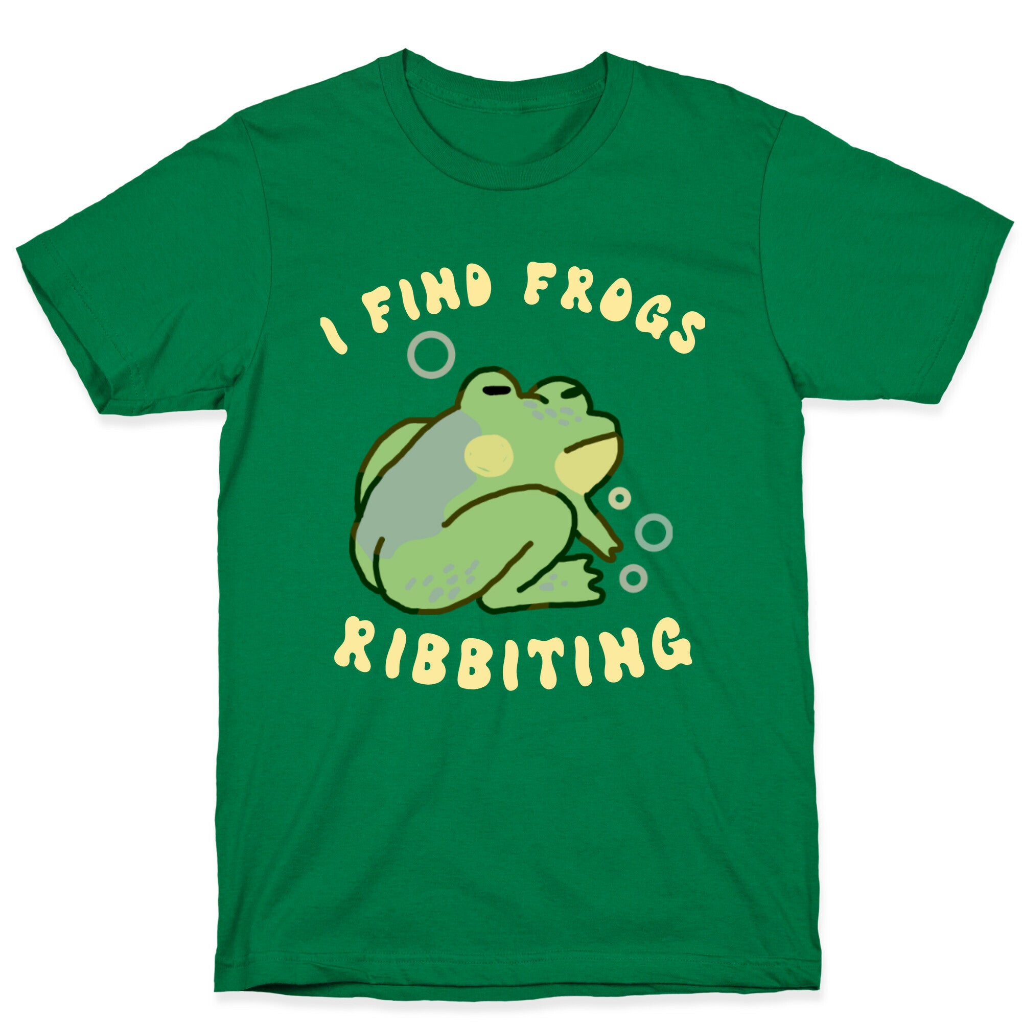 I Find Frogs Ribbiting T-Shirt