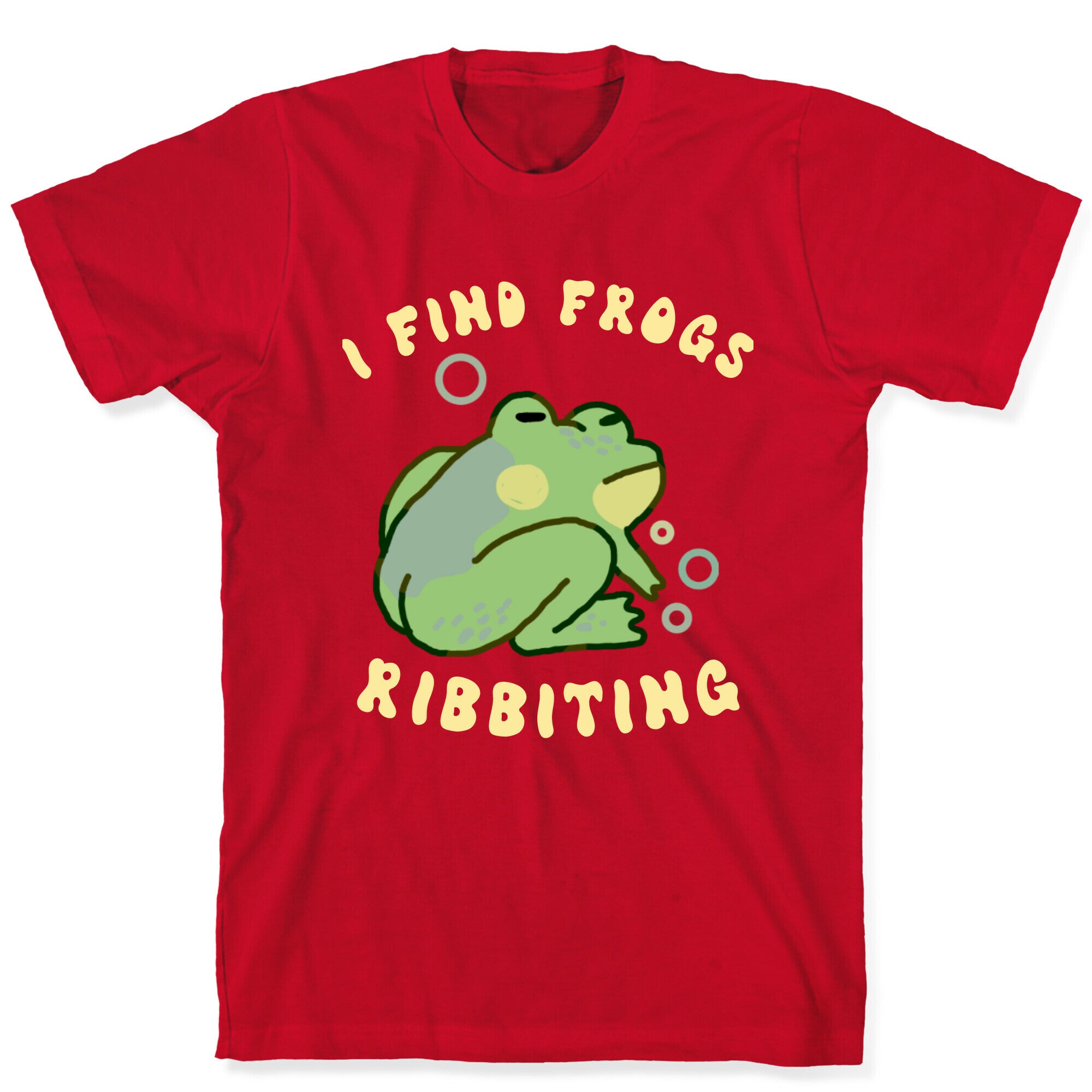 I Find Frogs Ribbiting T-Shirt